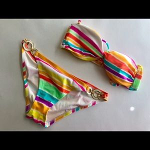 🌈Victoria’s Secret🌈 Multi Color Bikini🌈
